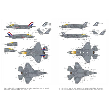 Academy 12591 USAF F-35A '1000th Lightning II' 1:72 Model Kit