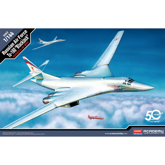 Academy 12621 Russian Air Force Tu-160 Blackjack 1:144 Model Kit