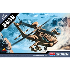 Academy 12625 AH-64D/DJ Apache Helicopter 1:144 Model Kit