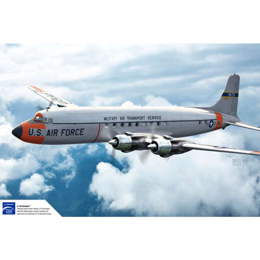 Academy 12634 USAF C-118 Liftmaster ca.1960s/70s 1:144 Model Kit