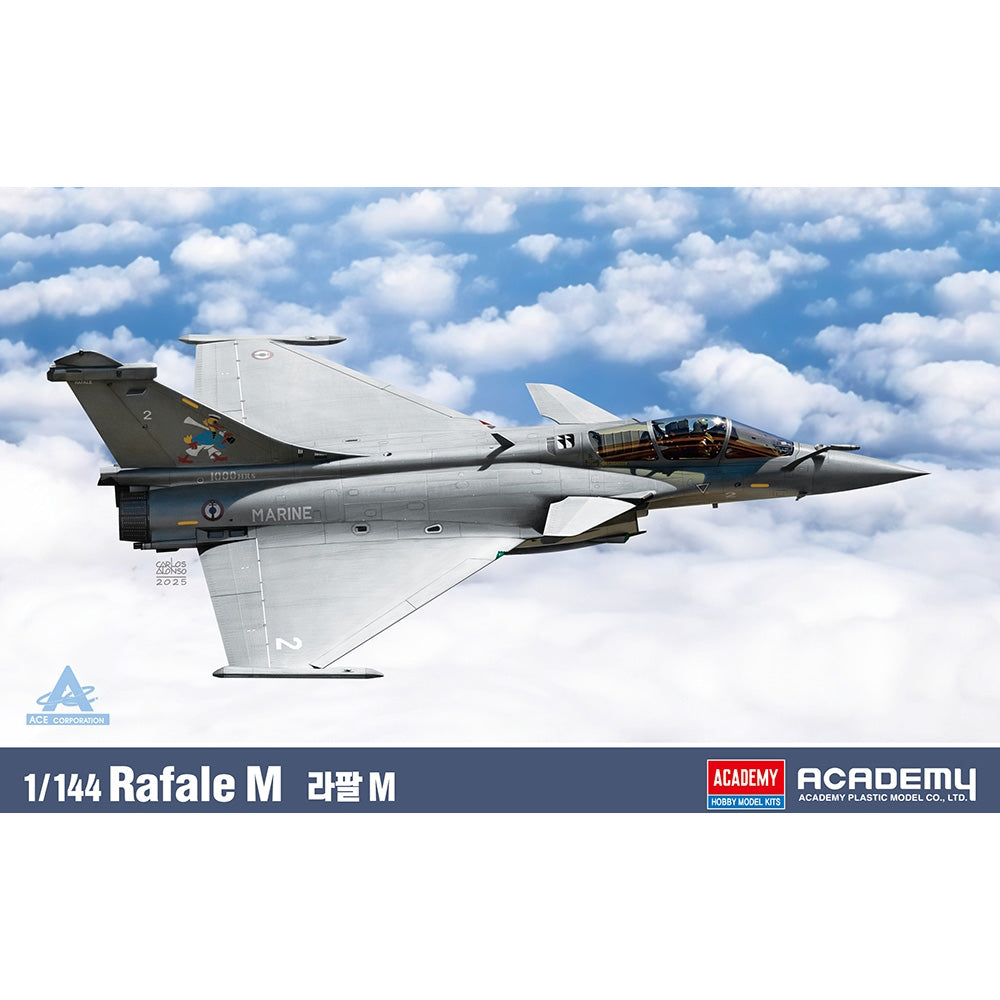 Academy 12655 French Navy Rafale M Multirole Fighter Aircraft 1:144 Model Kit