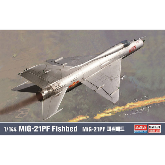 Academy 12664 VPAF (North Vietnam) MiG-21PF “Fishbed” 1:144 Model Kit