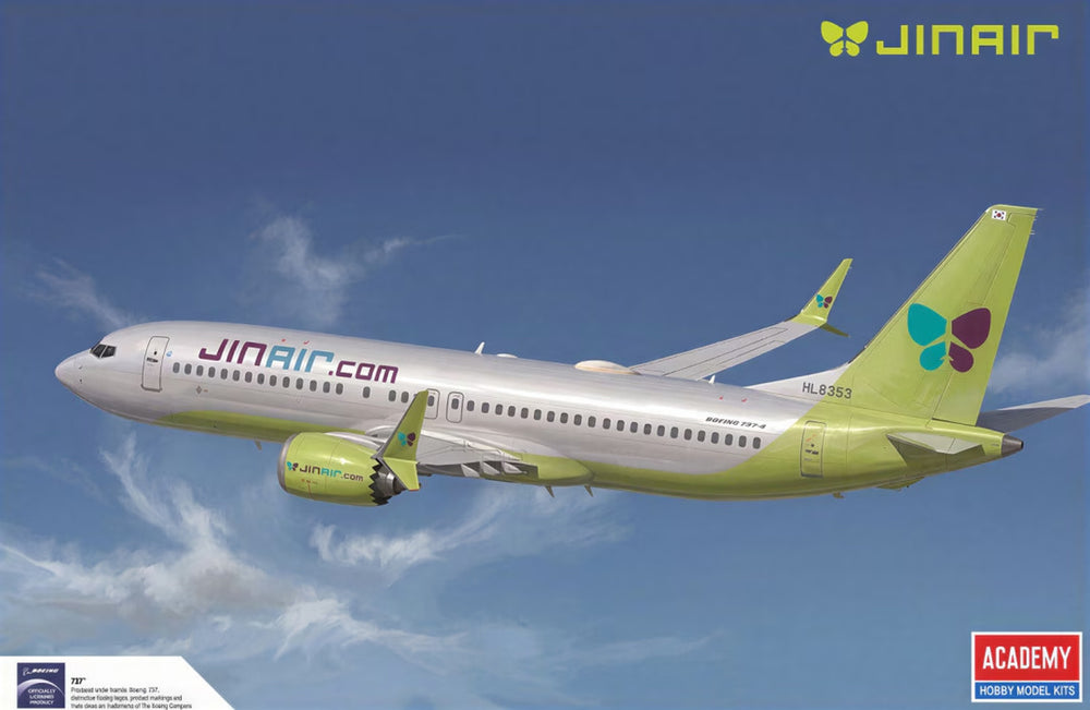 Academy 12669 Boeing 737-8 JINAIR 1:144 Model Kit