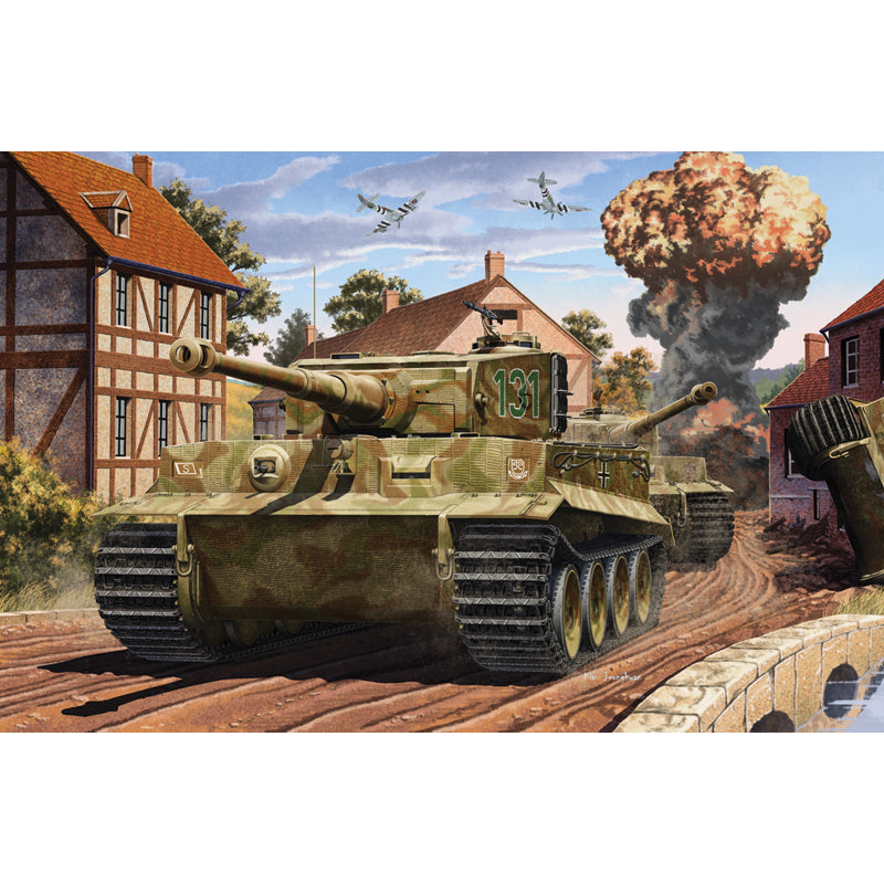 Academy 13287 Normandy 70th Anniversary Tiger I Mid 1:35 Model Kit