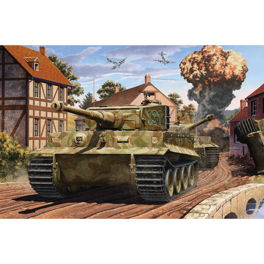 Academy 13287 Normandy 70th Anniversary Tiger I Mid 1:35 Model Kit