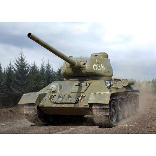 Academy 13421 Soviet T-34/85 WWII Medium Tank 1:72 Plastic Model Kit