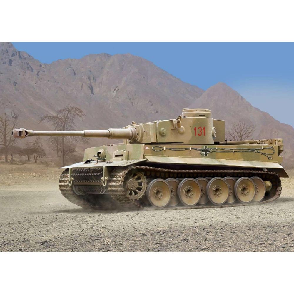 Academy 13422 German Tiger I Early Version Red 131 1943 1:72 Model Kit