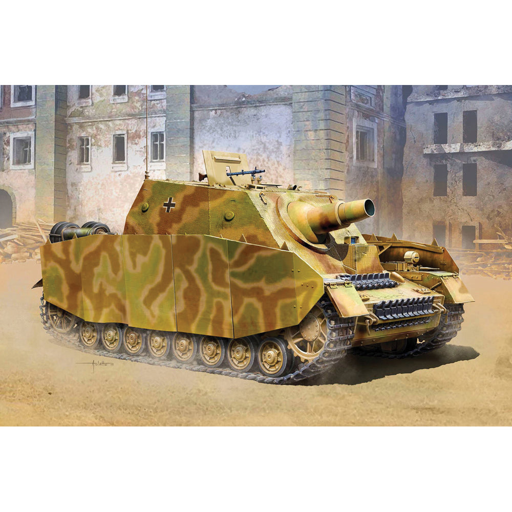 Academy 13525 German Sturmpanzer IV Brummbär Mid 1:35 Model Kit