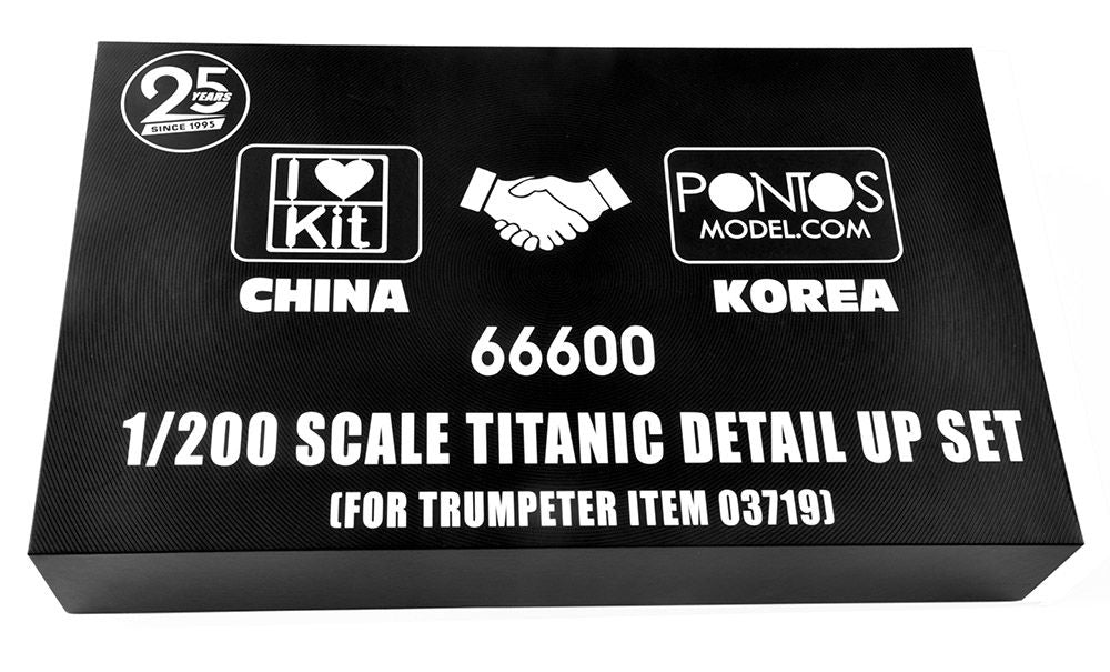 I Love Kit 66600 Detail up set for 1/200 Scale Titanic 1:200 Model Kit