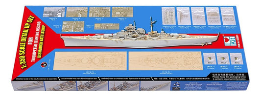 I Love Kit 66601 Detail up set for 1/350 Scale 1941 Bismarck Model Kit