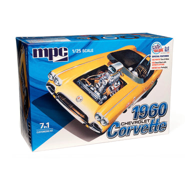 MPC 1002 1960 Chevy Corvette 7-in-1 1:25 Model Kit