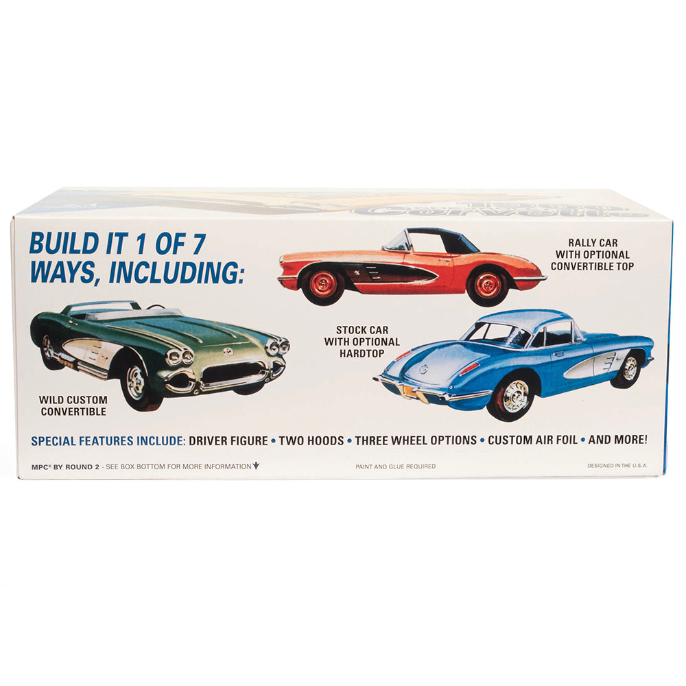MPC 1002 1960 Chevy Corvette 7-in-1 1:25 Model Kit