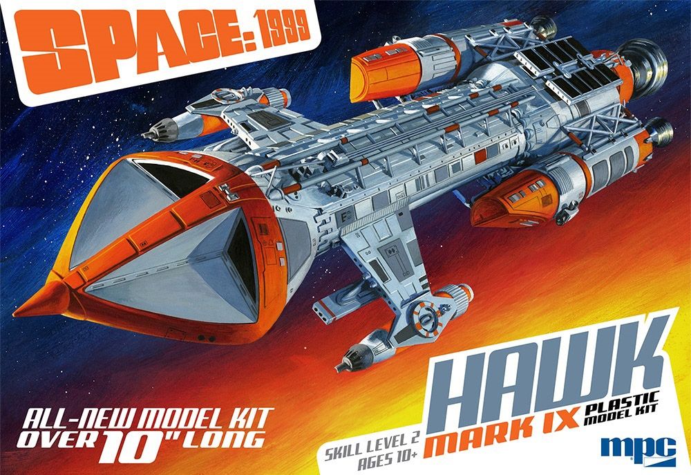 MPC 881 Space: 1999 10" Hawk Mk IX 1:72 Model Kit