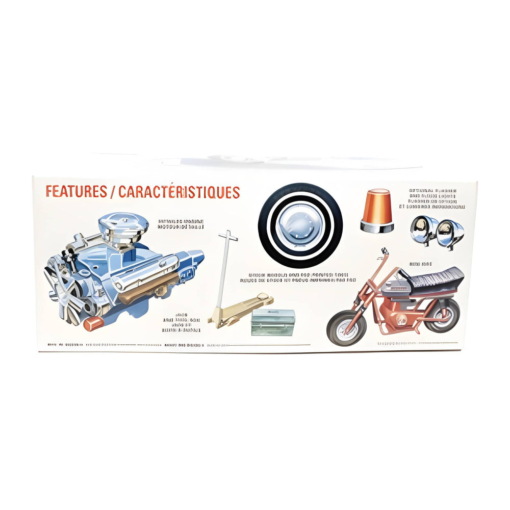 MPC 901M 1978 Dodge D100 Pickup Truck & Mini-Bike 1:25 Model Kit