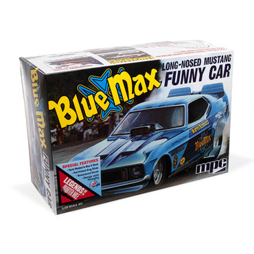 MPC 930 Blue Max Long Nose Mustang Funny Car 1:25 Model Kit