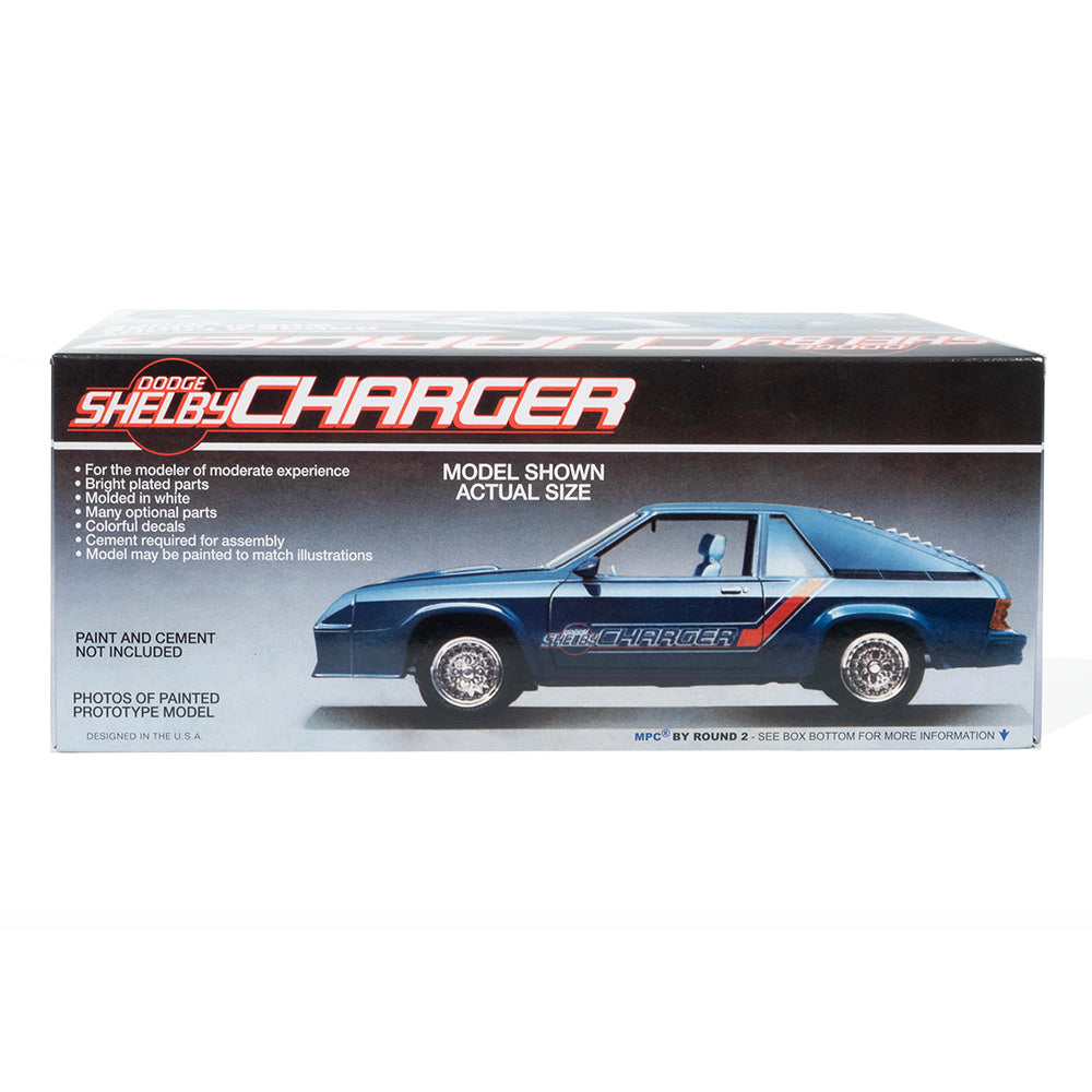MPC 987 1986 Dodge Shelby Charger 1:25 Model Kit
