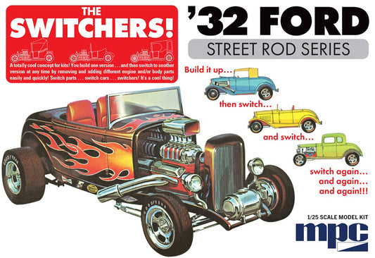 MPC 992 1932 Ford Switchers Roadster/Coupe 1:25 Model Kit