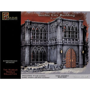 Pegasus 4923 Gothic City Building large  Model Kit