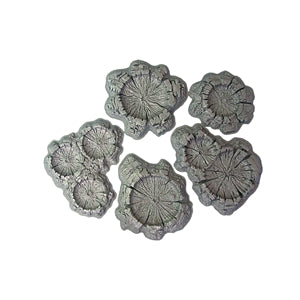 Pegasus 5214 Craters x 5 Unpainted  Model Kit