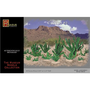 Pegasus 6508 Small Cactus (8mm - 32mm / 0.3” - 1¼”)  Model Kit