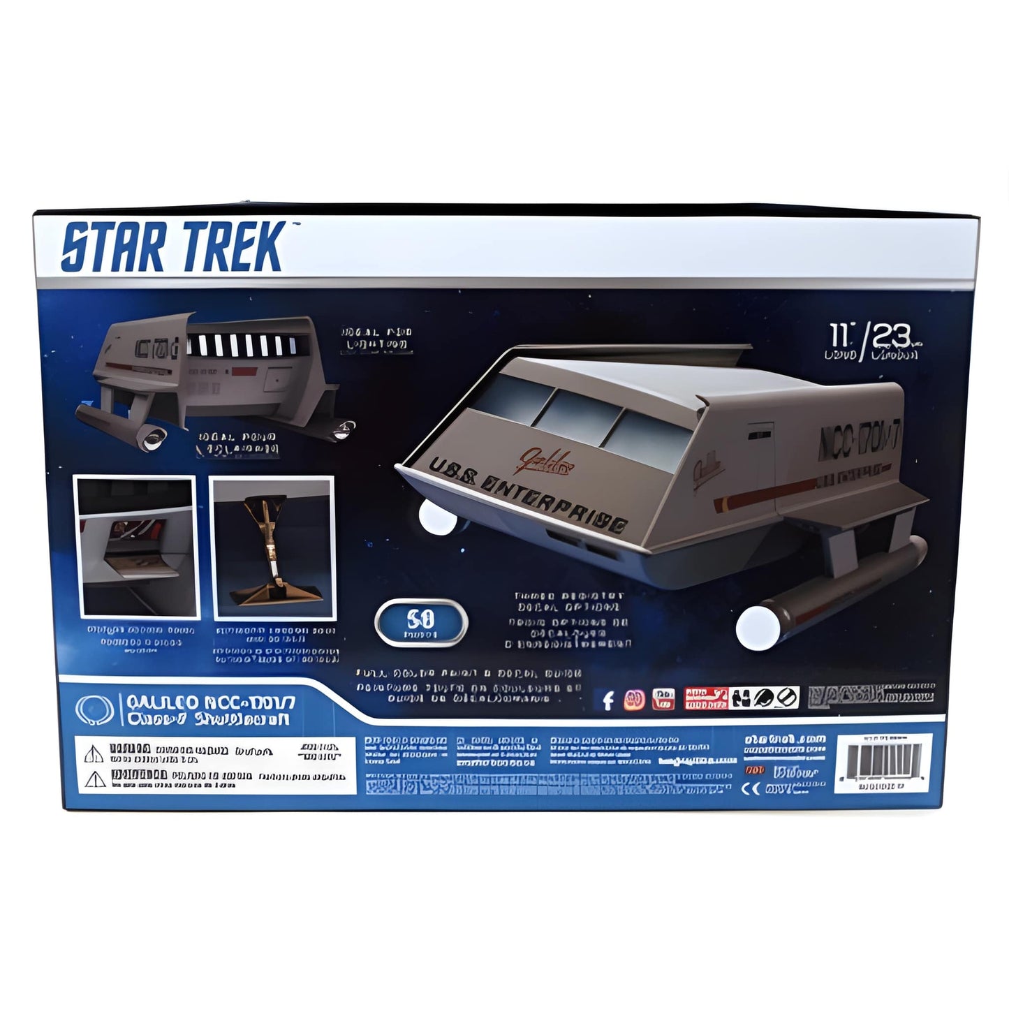Polar Lights 909 Star Trek Original Series Galileo Shuttle 1:32 Model Kit