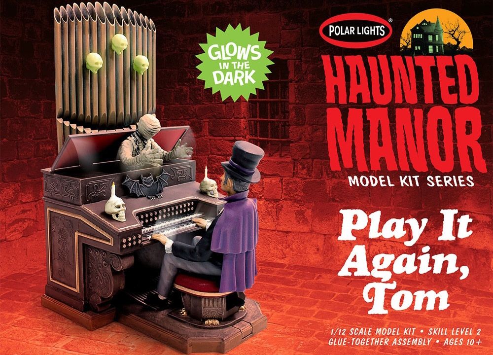 Polar Lights 984 Haunted Manor: Play It Again, Tom! 1:12 Model Kit