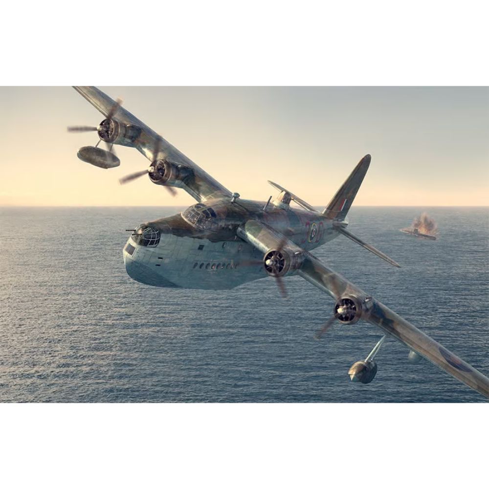 Roden 353 RAF Short S.25 Sunderland Mark III/V Flying Boat 1:144 Model Kit