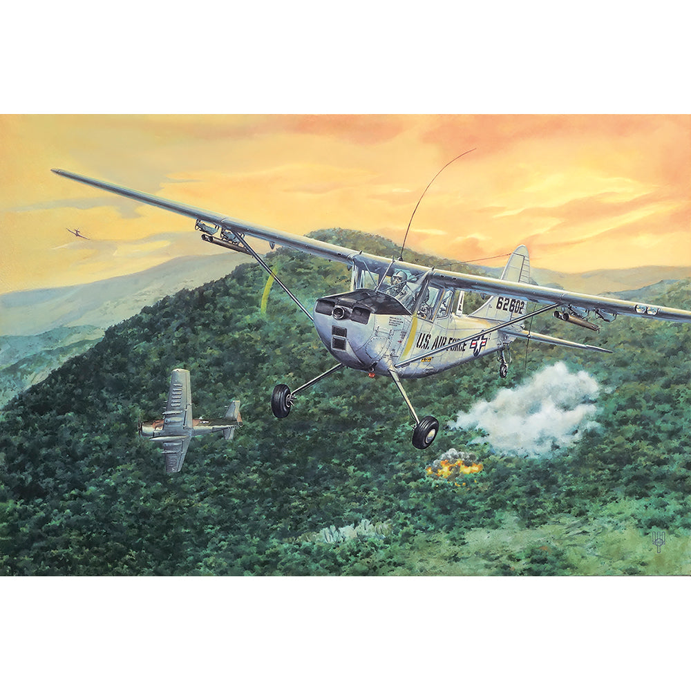 Roden ROD619 Cessna L-19/O-1 Bird Dog 1:32 Model Kit