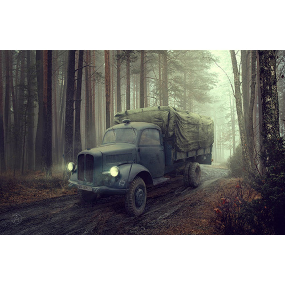 Roden 740 erman Army Borgward B3000 Medium-Duty Truck 1:72 Model Kit