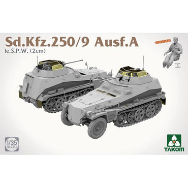 Takom 2213 Sd.Kfz. 250/9 Ausf. A Ie. S.P.W (2cm) 1:35 Model Kit