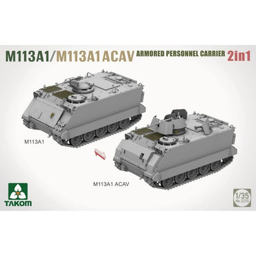 Takom 02215 M113A1/M113A1 ACAV APC 2in1 1:35 Model Kit