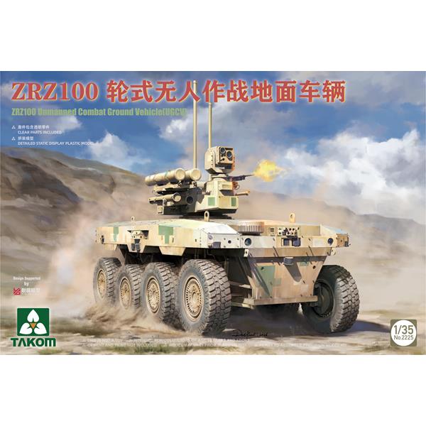 Takom 2225 ZRZ100 Unmanned Combat Ground Vehicle (UGCV) 1:35 Model Kit
