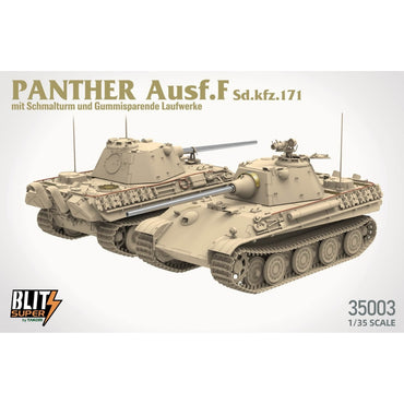 Takom 35003 Panther Ausf. F Sd.kfz.171 Tank 1:35 Model  Kit