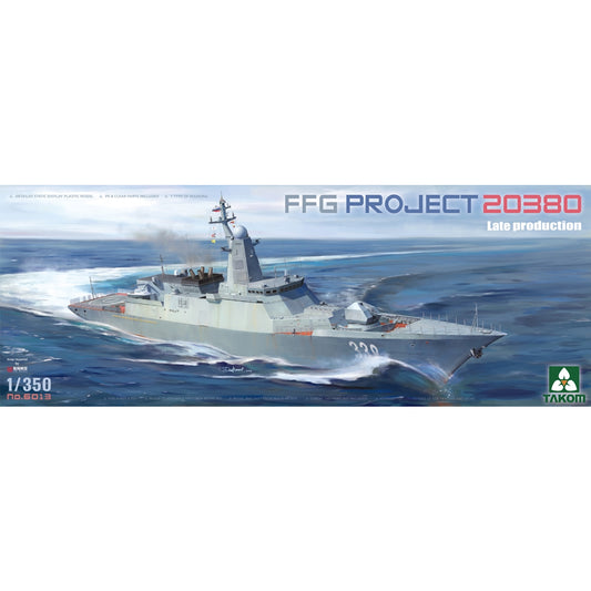 Takom 6013 Russian Steregushchiy Class Corvette Project 20380 1:350 Model Kit