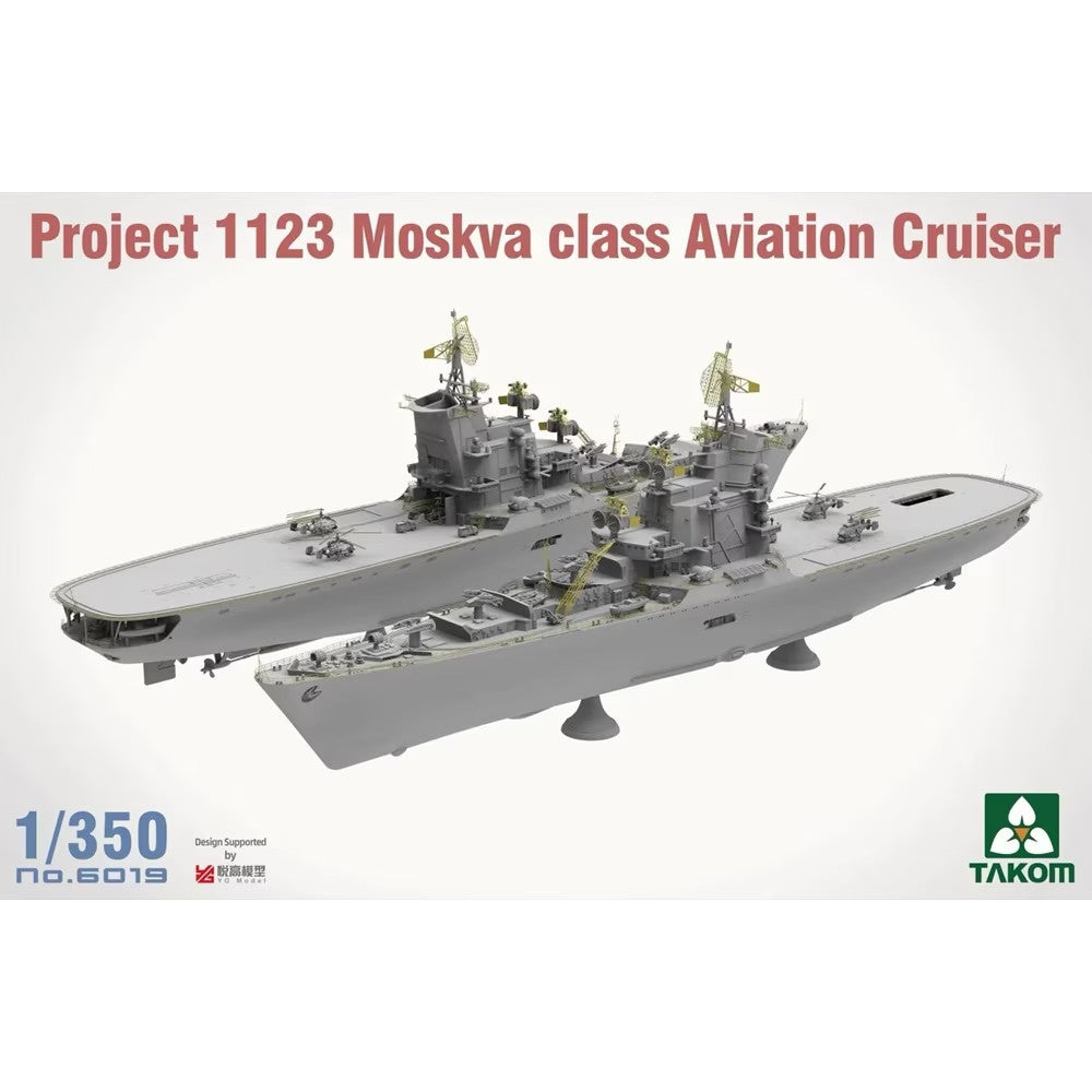 Takom 06019 Project 1123 Moskva Class Aviation Cruiser 1:350 Model Kit
