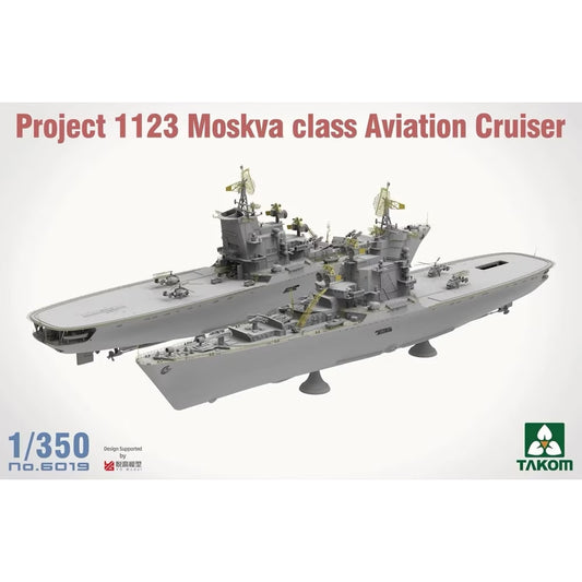 Takom 06019 Project 1123 Moskva Class Aviation Cruiser 1:350 Model Kit