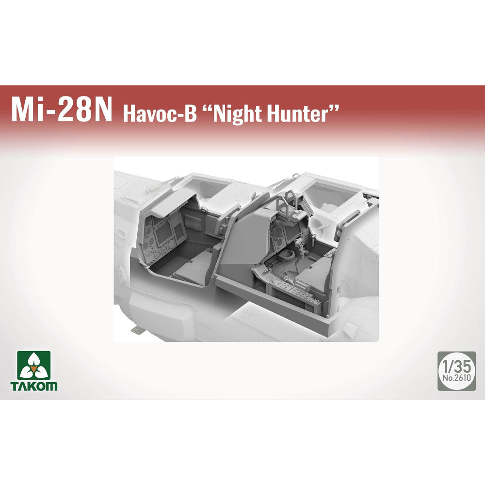 Takom 2610 Mi-28N Havoc-B Night Hunter 1:35 Model Kit - image 3