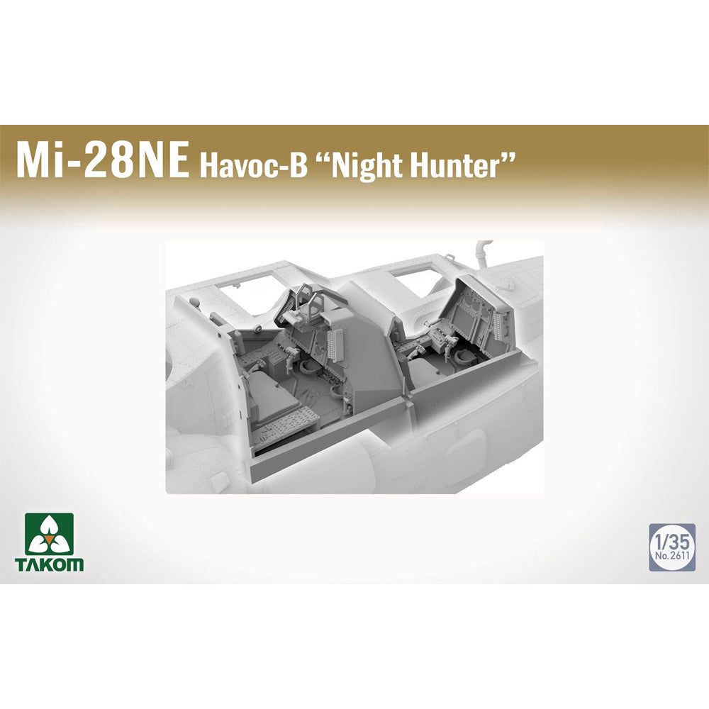 Takom 2611 Mi-28NE Havoc-B Night Hunter 1:35 Model Kit