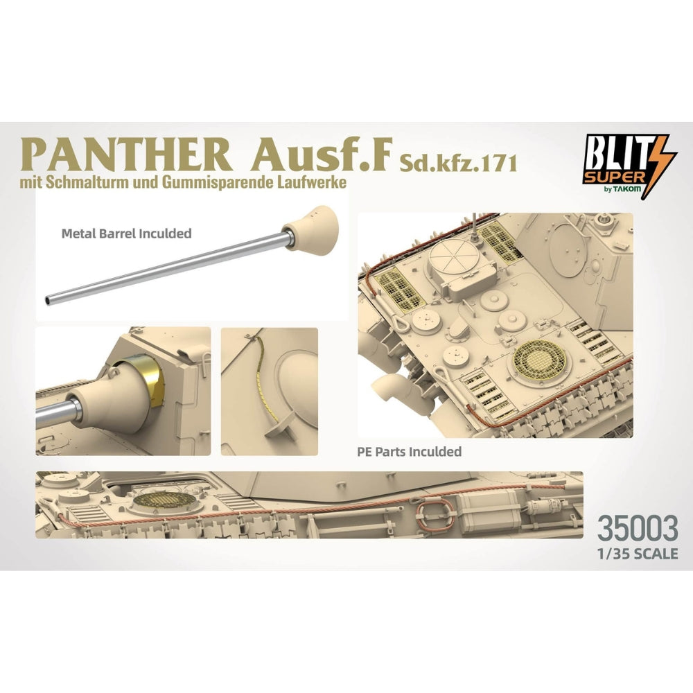 Takom 35003 Panther Ausf. F Sd.kfz.171