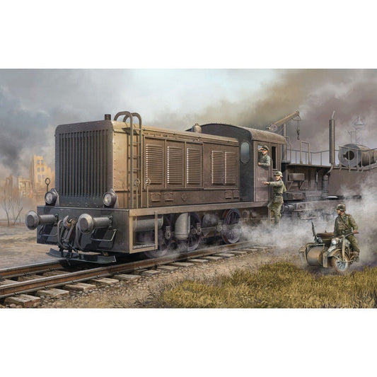 Trumpeter 216 WR360 C12 German Diesel Locomotive 1:35 Model Kit