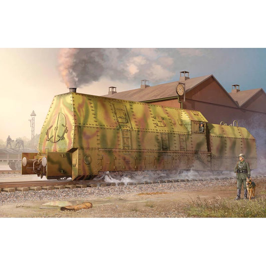 Trumpeter 219 BR57 Panzerlok Armoured Locomotive 1:35 Model Kit