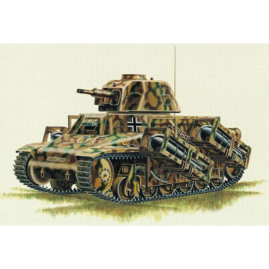 Trumpeter 352 Hotchkiss H-39 French Tank w/ SA38 37mm Gun 1:35 Model Kit