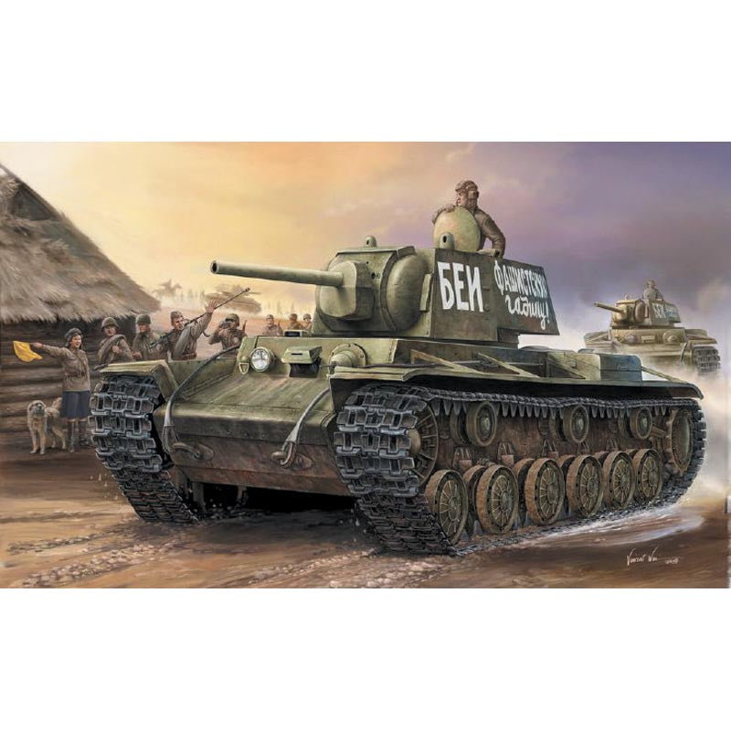 Trumpeter 356 KV-1 Mod 1941 Small Turret 1:35 Model Kit