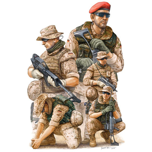 Trumpeter 421 German ISAF in Afghanistan 1:35 Model Kit