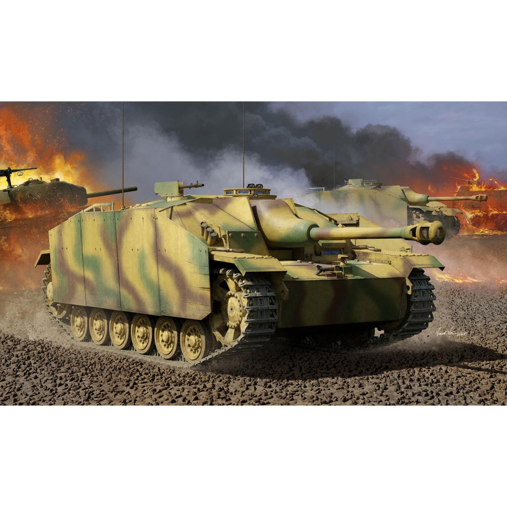Trumpeter 947 StuG III Ausf G Late Production 2 in 1 1:16 Model Kit