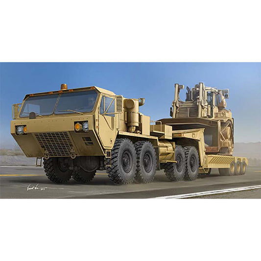 Trumpeter 1055 M983A2 HEMTT Tractor w/ M870A1 Semi-trailer 1:35 Model Kit