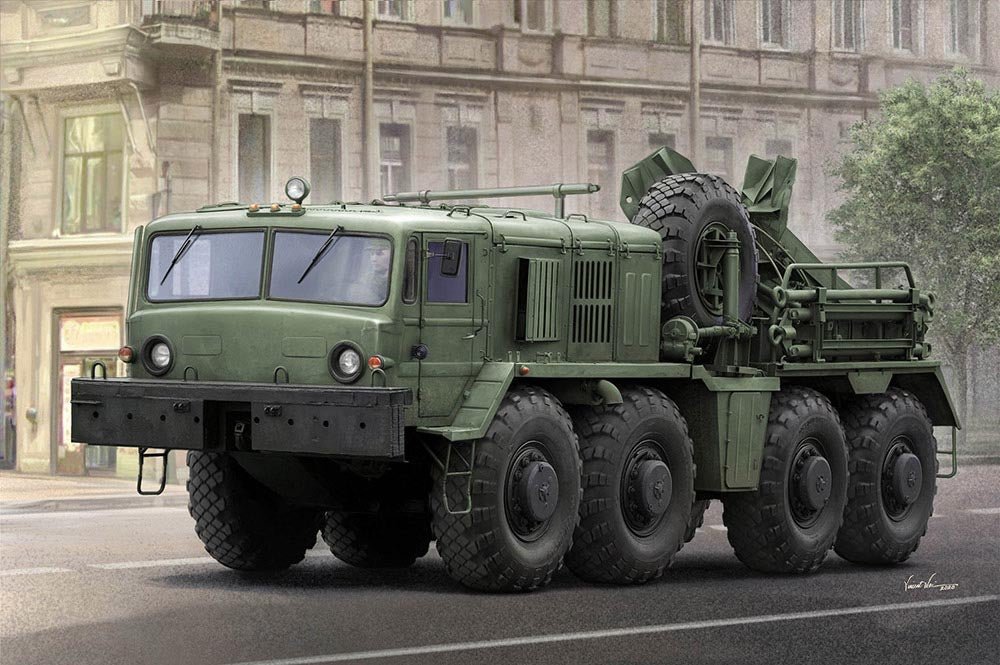 Trumpeter 1079 KET-T Recovery Vehicle based on MAZ-537 Heavy Truck 1:35 Model Kit