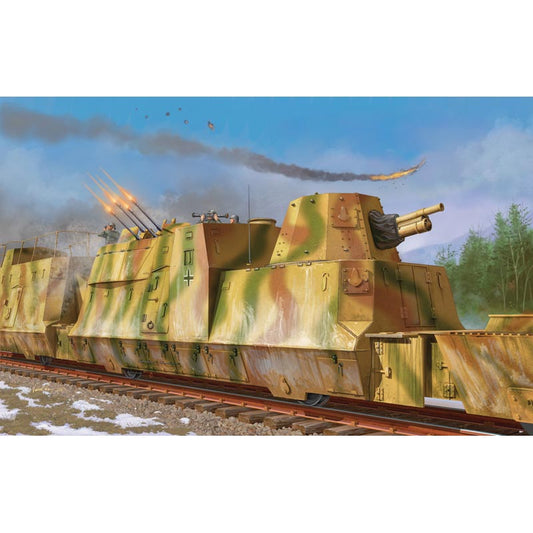 Trumpeter 1511 BP42 German Kanonen und Flakwagen 1:35 Model Kit