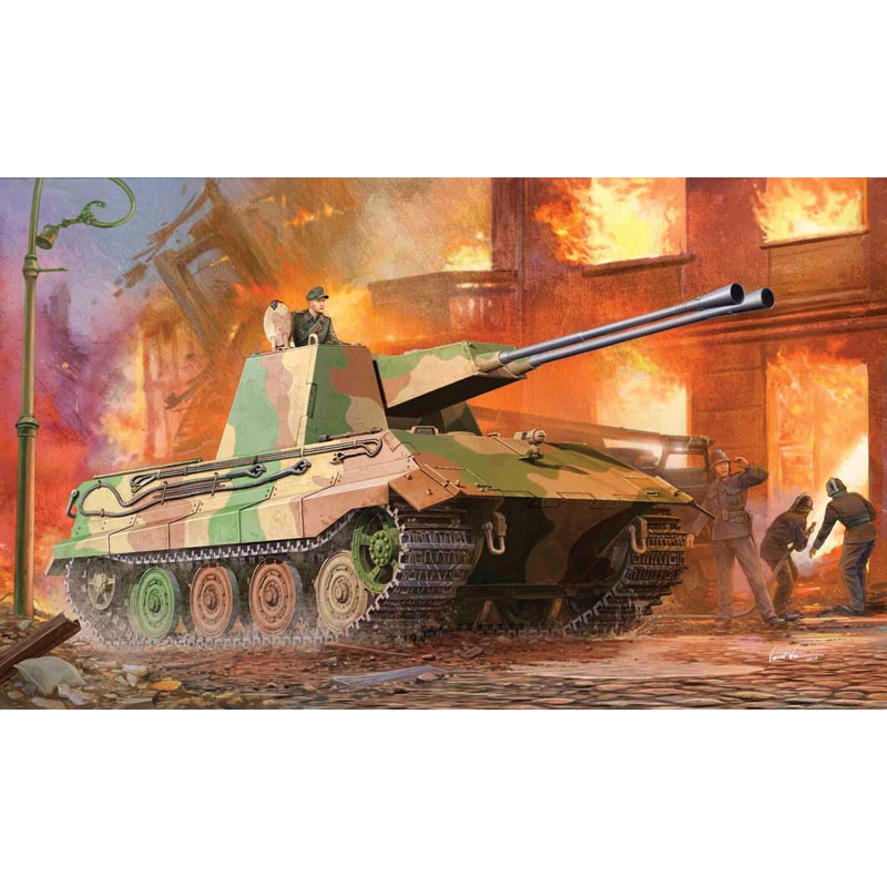 Trumpeter 1539 E-75 Flakpanzer 1:35 Model Kit