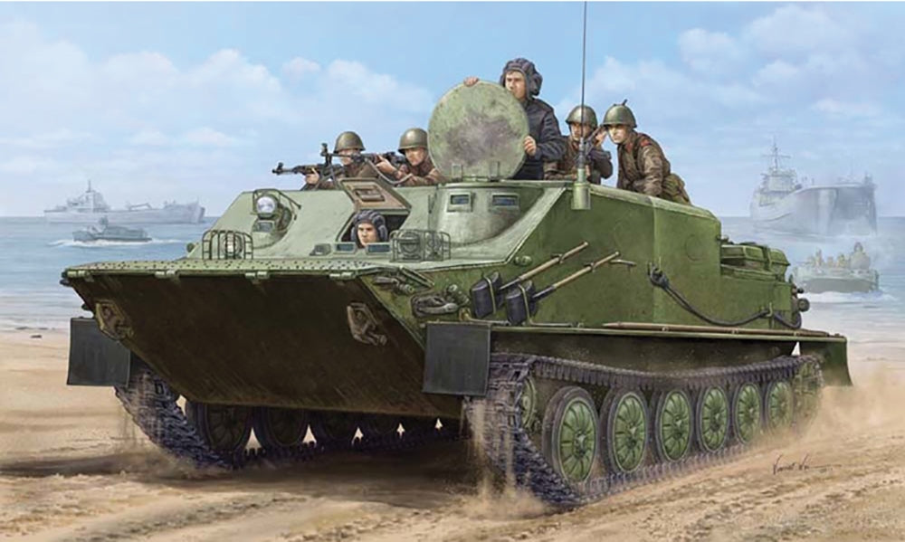 Trumpeter 1582 Russian Army BTR-50PK APC Armoured Carrier 1:35 Model Kit